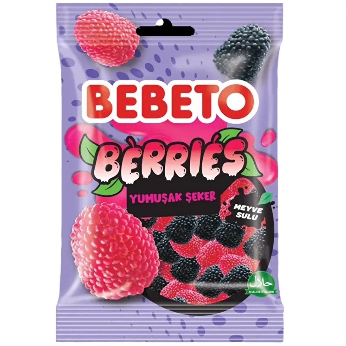 Bebeto Berries Jelibon 80 gr - - Başdaş Online Market