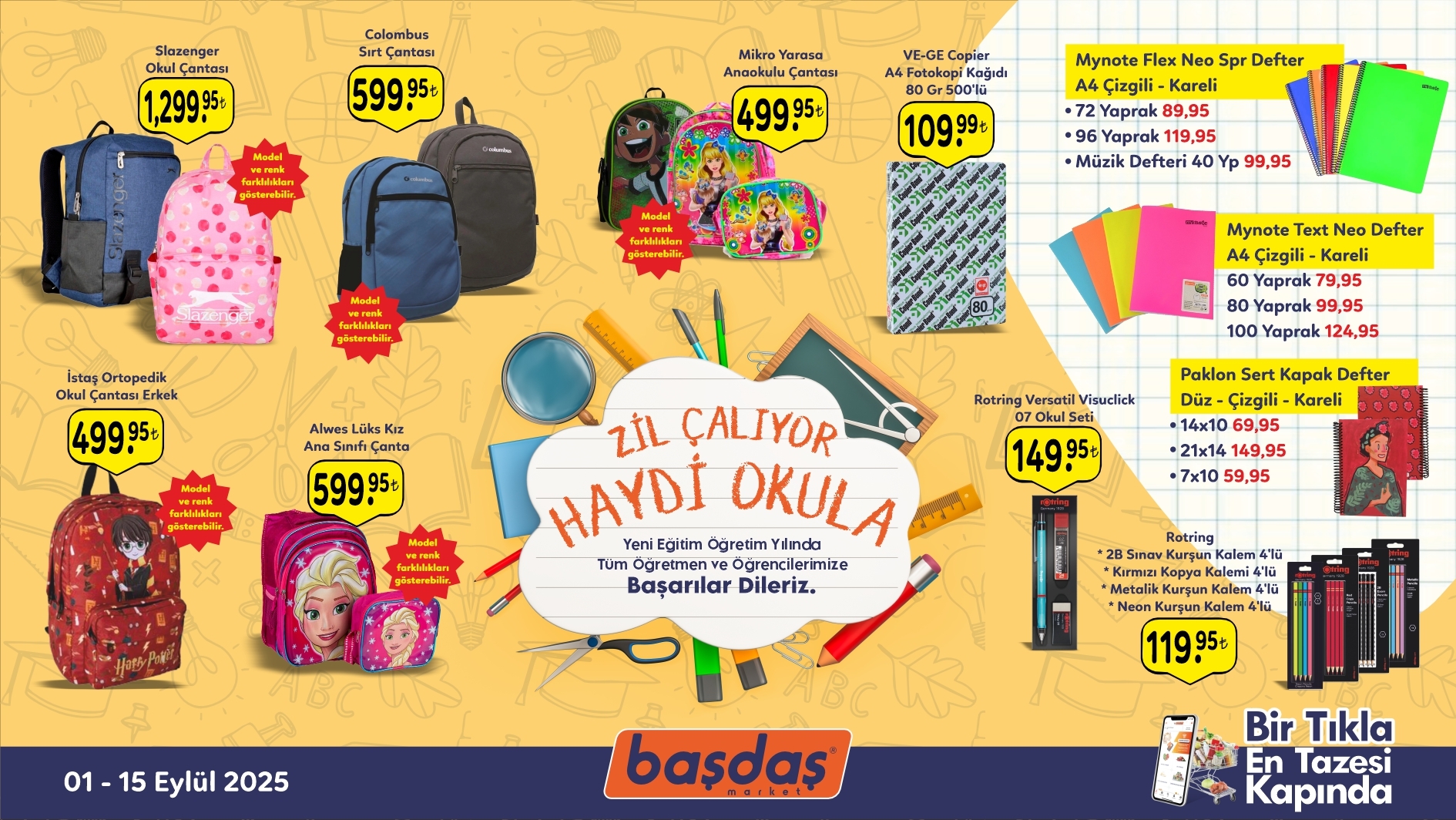 Zil Çalıyor Haydi Okula