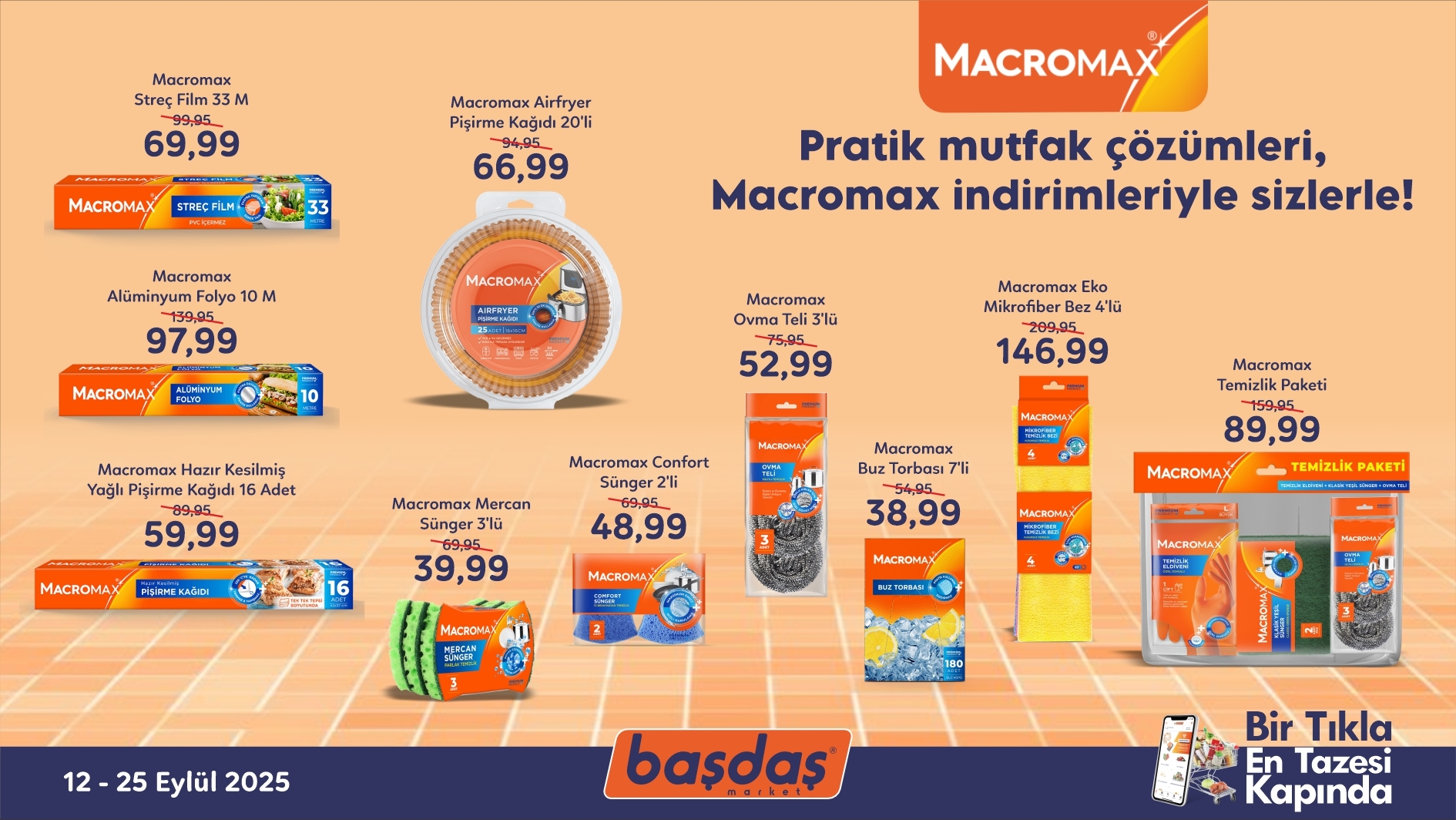 Macromax Ürünlerinde Kaçırılmayacak Fiyatlar