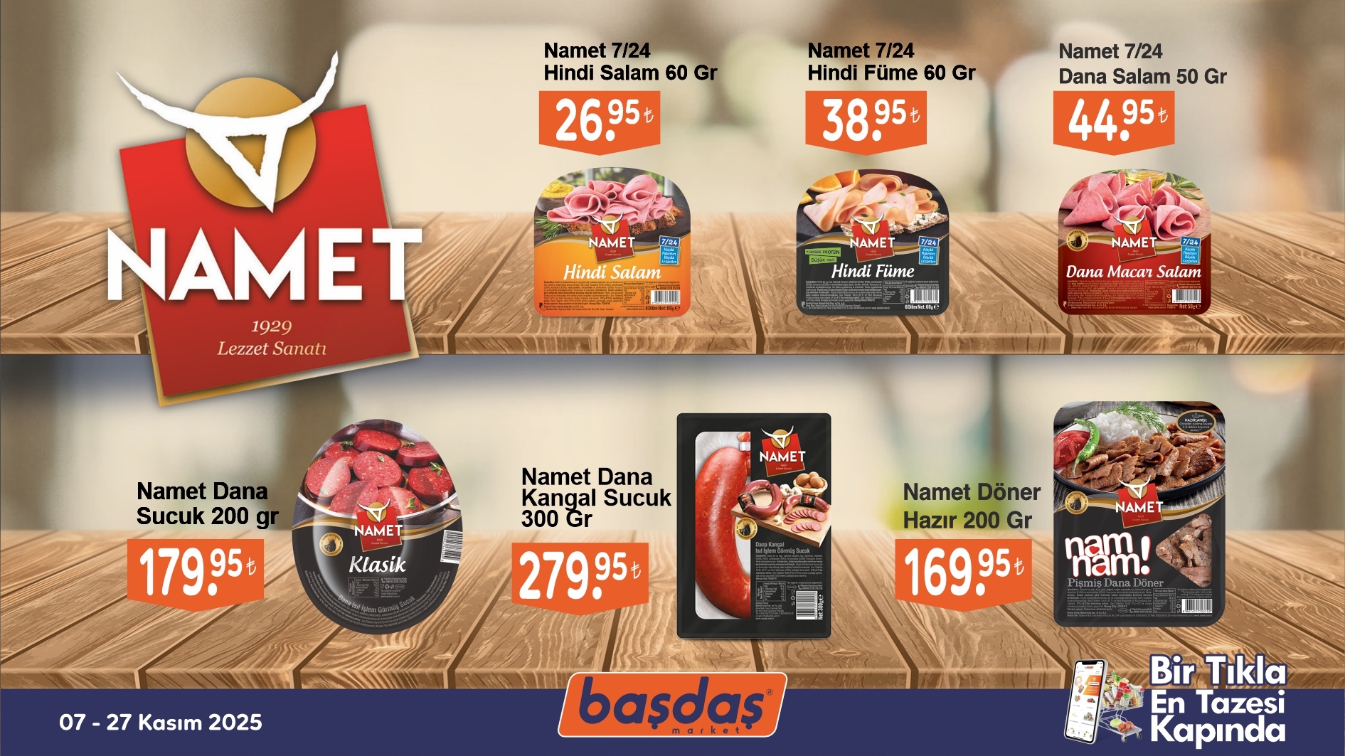 Namet Ürünlerinde Kaçmaz Fiyatlar	