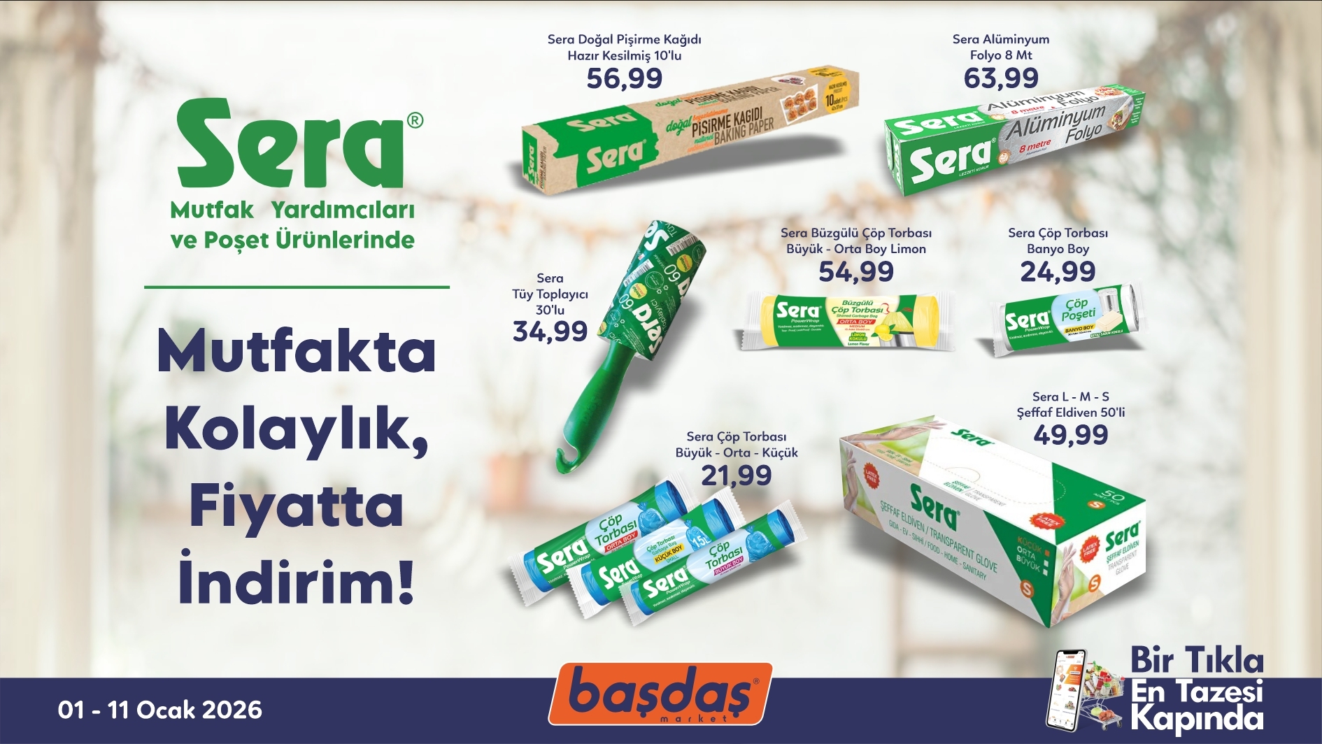 Sera Ürünlerinde Kaçırılmayacak Fiyatlar