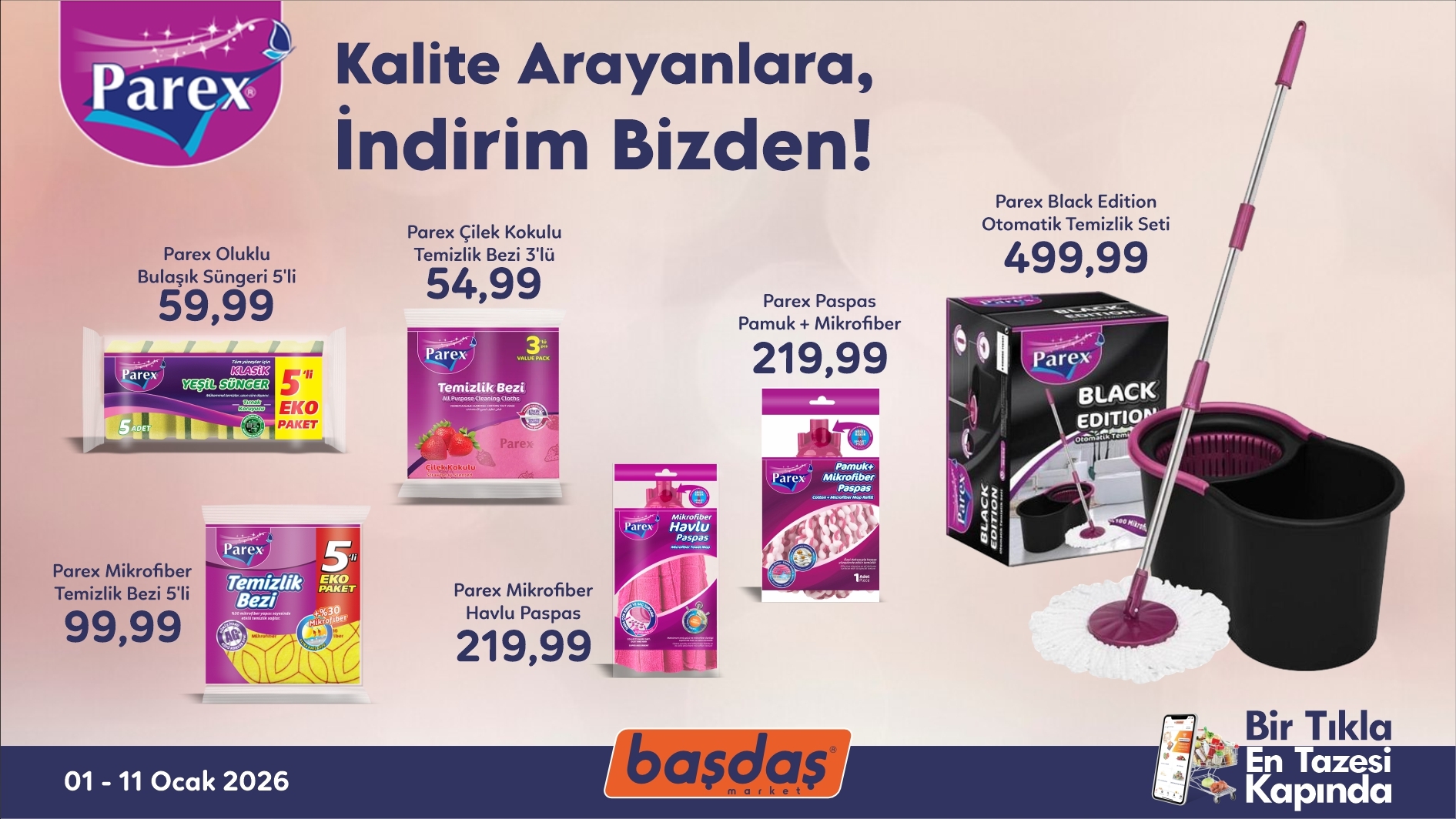 Parex, Kalite Arayanlara İndirim Bizden...
