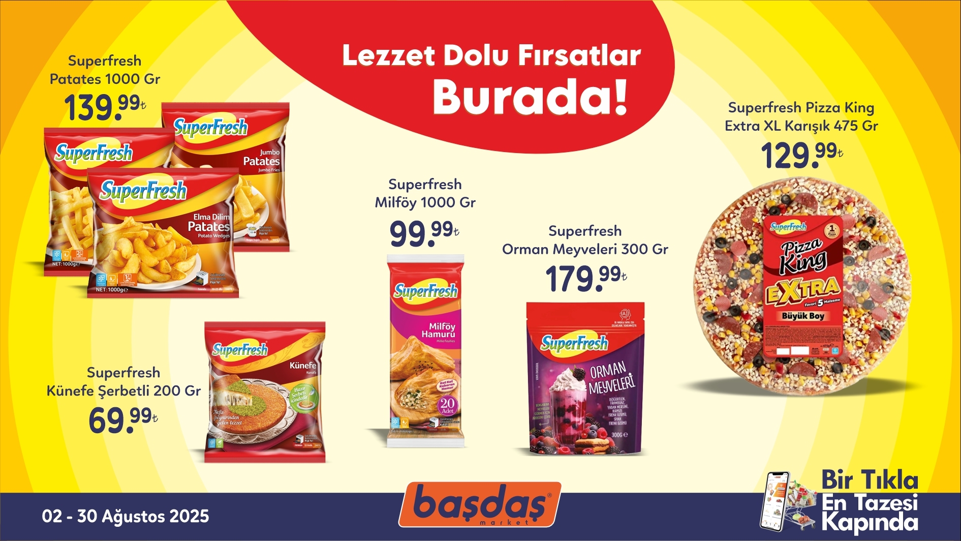 Superfresh Lezzet Dolu Fırsatlar Burada