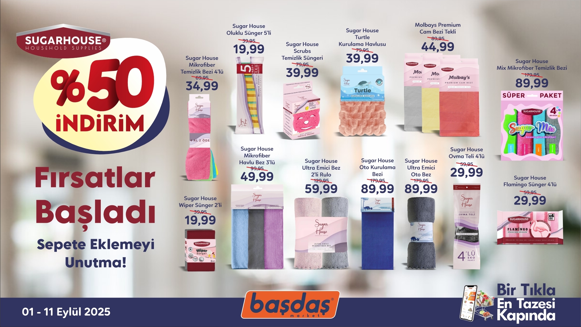 Sugar House Ürünlerinde Kaçırılmayacak Fiyatlar