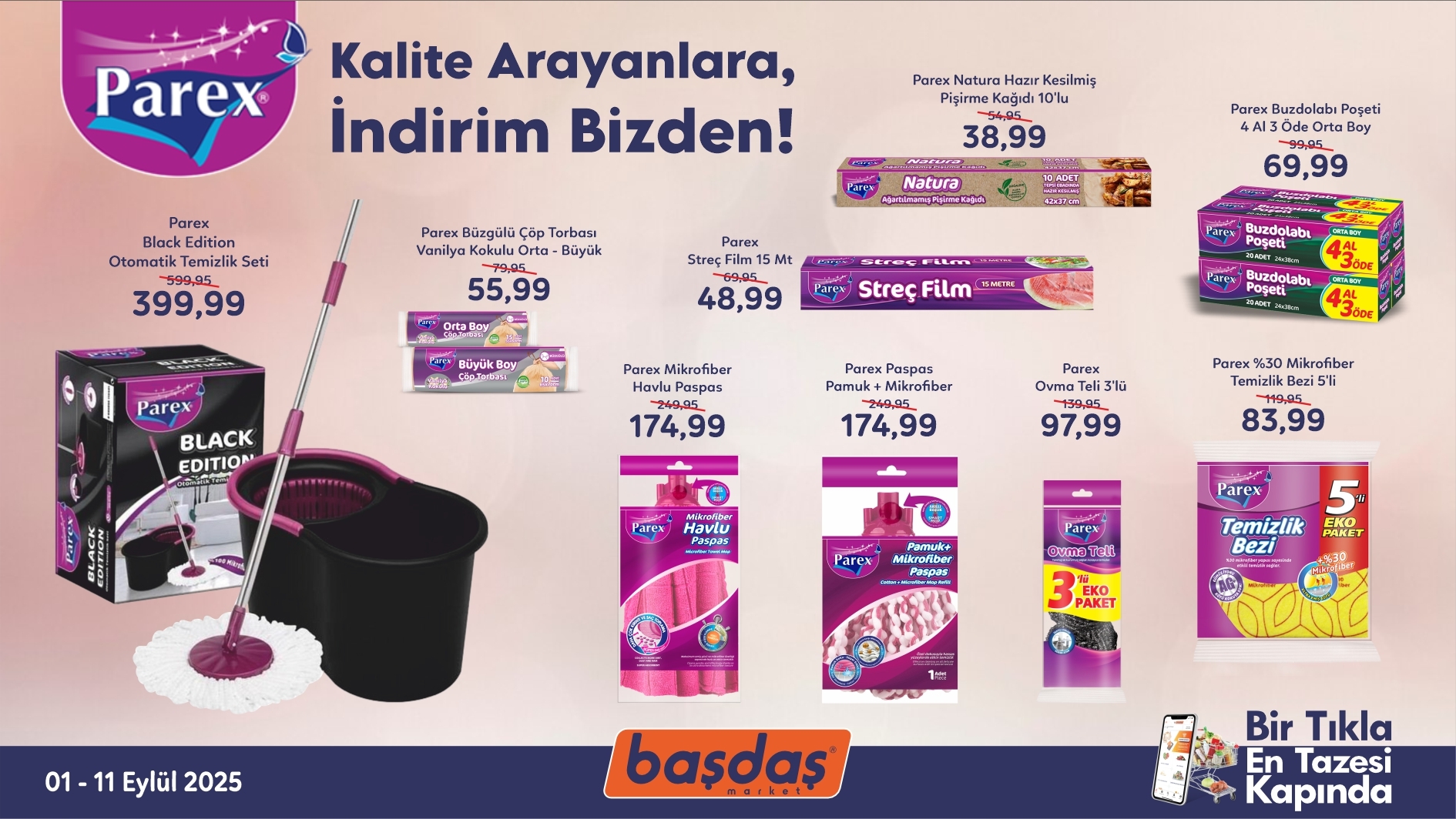 Parex, Kalite Arayanlara İndirim Bizden...