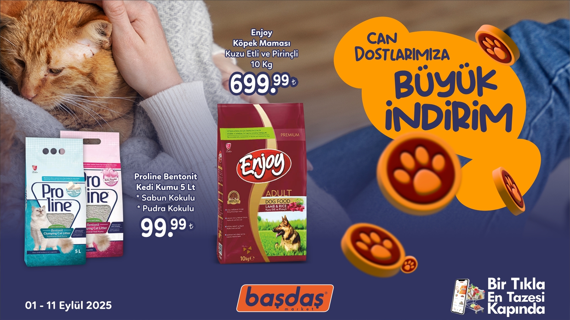 Can Dostlarımıza Büyük İndirim