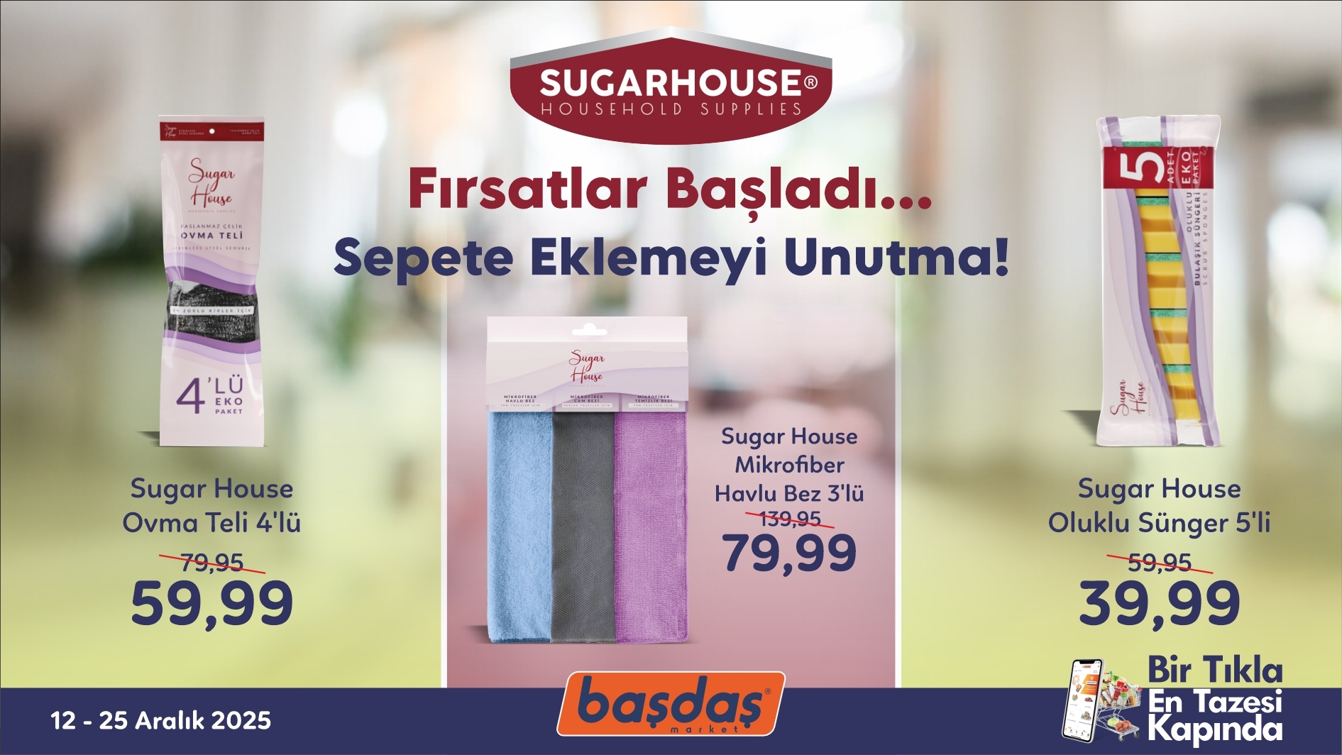 Sugar House Ürünlerinde Kaçırılmayacak Fiyatlar