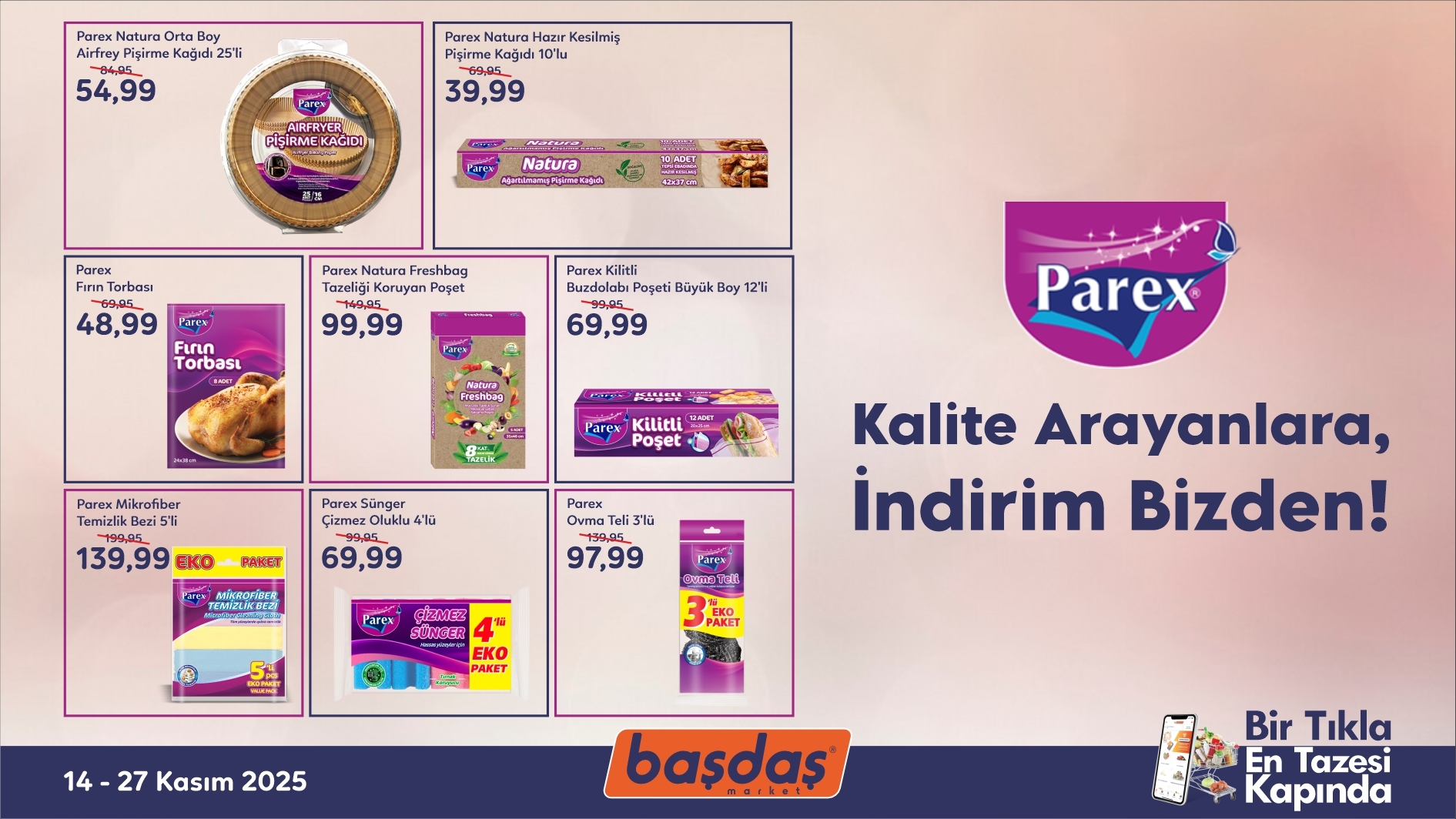 Parex, Kalite Arayanlara İndirim Bizden...