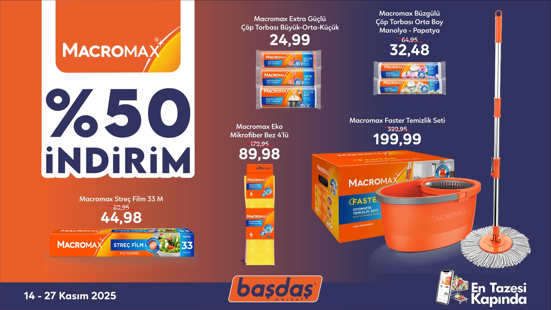 Macromax Ürünlerinde Kaçırılmayacak Fiyatlar