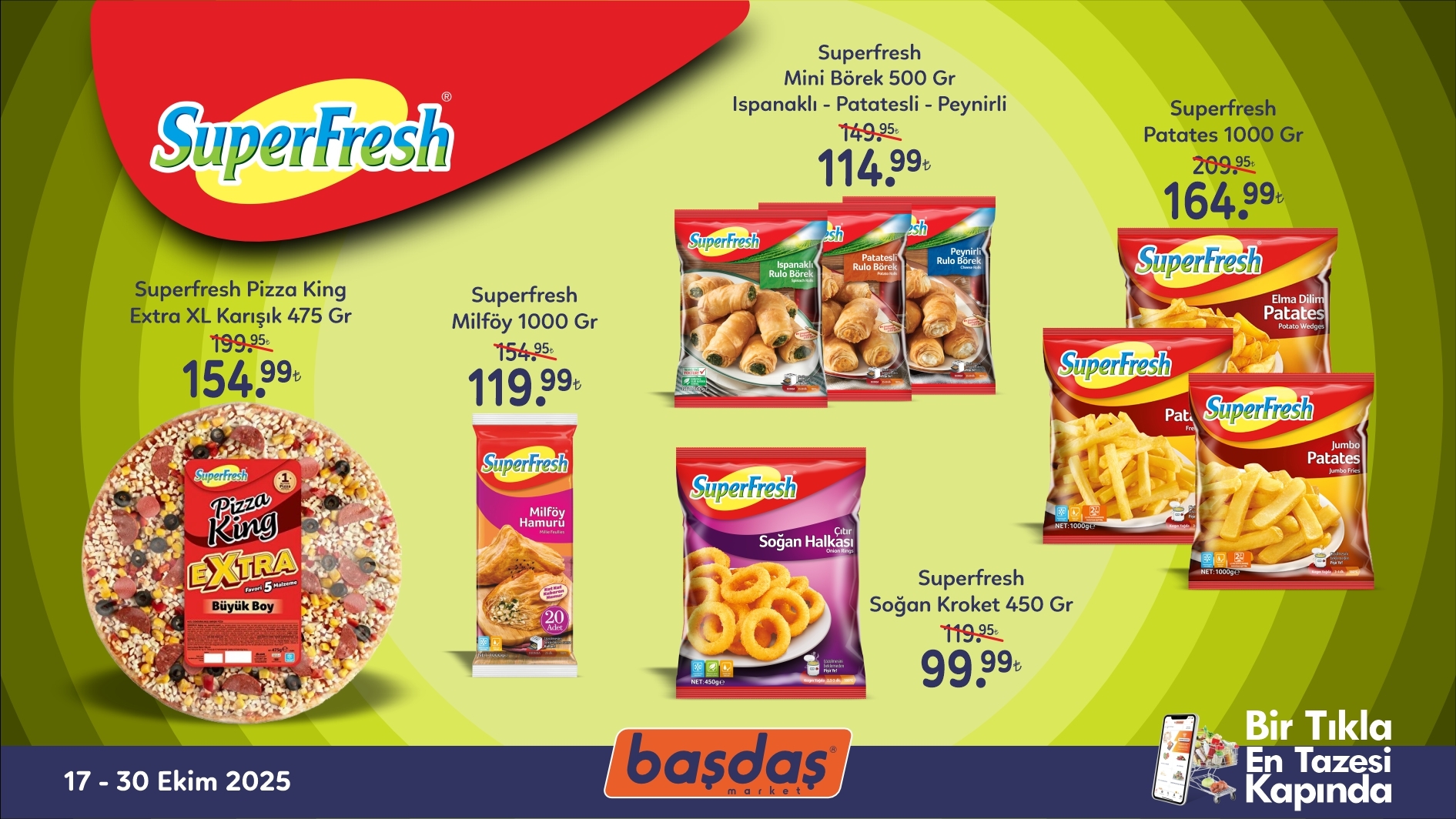Superfresh Ürünlerinde Kaçırılmayacak Fiyatlar