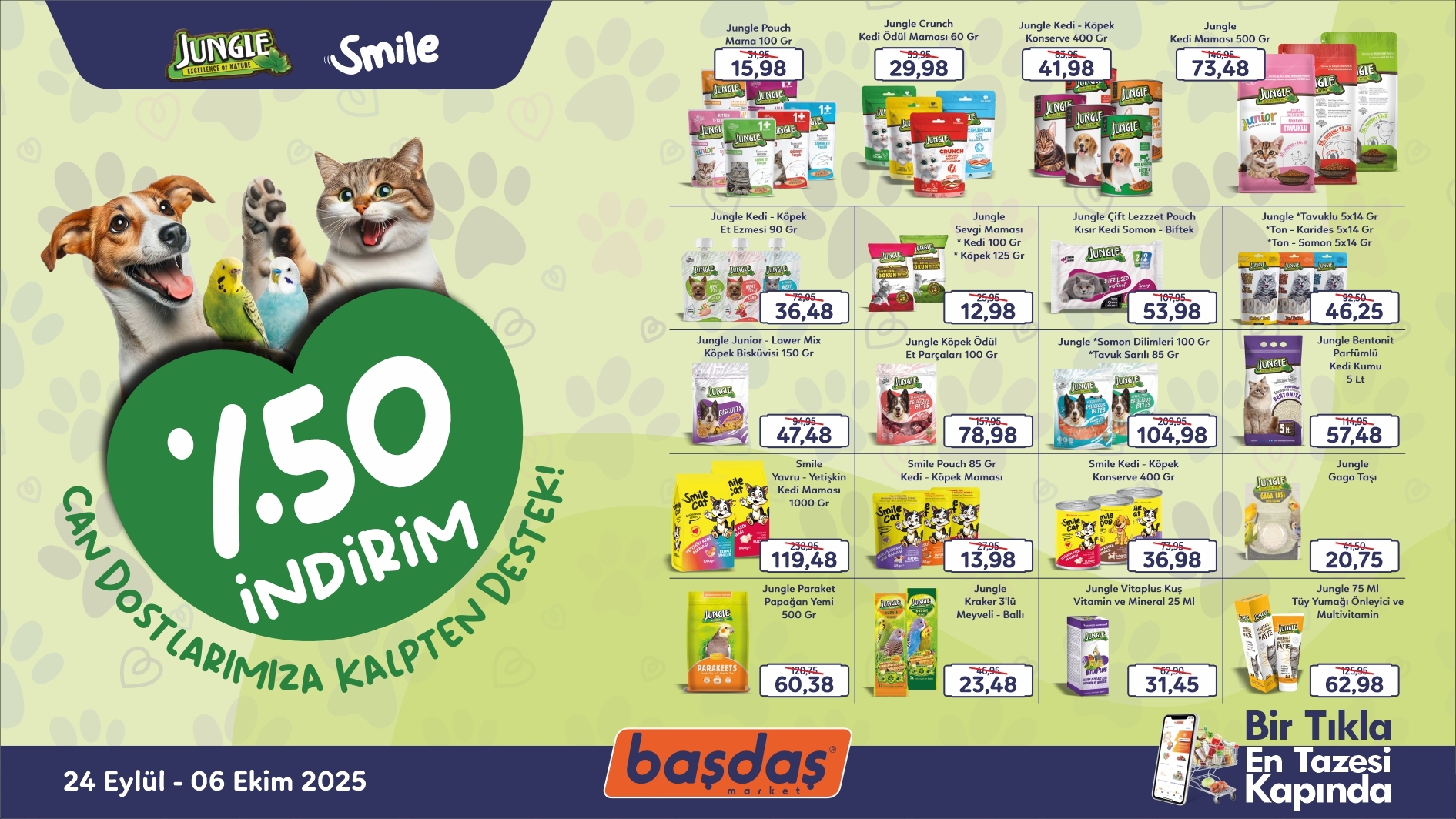 Can Dostlarımıza Kalpten Destek %50 İndirim