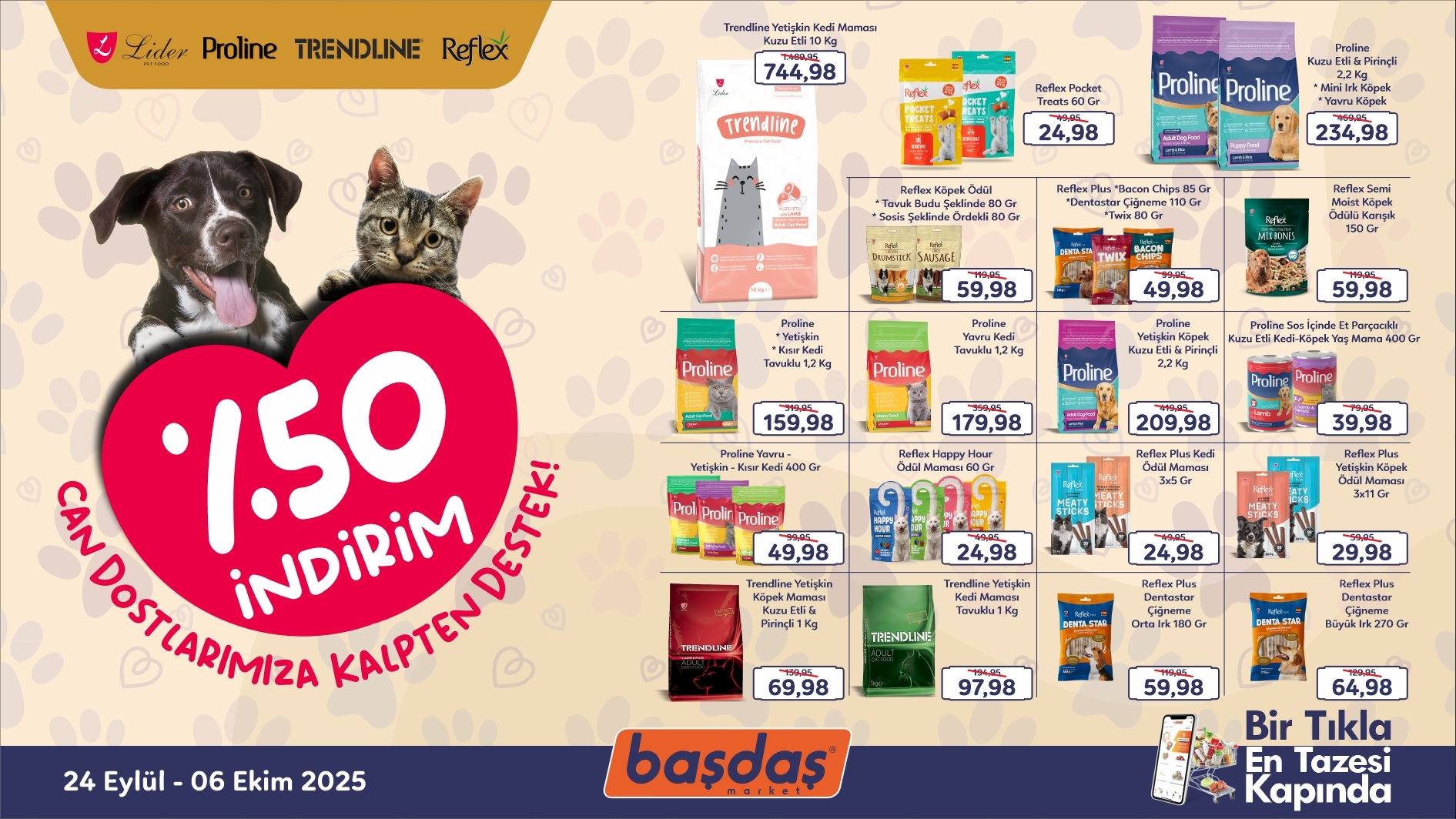Can Dostlarımıza Kalpten Destek %50 İndirim