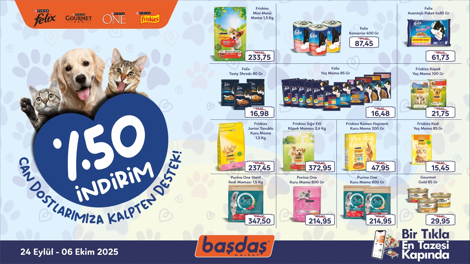 Can Dostlarımıza Kalpten Destek %50 İndirim