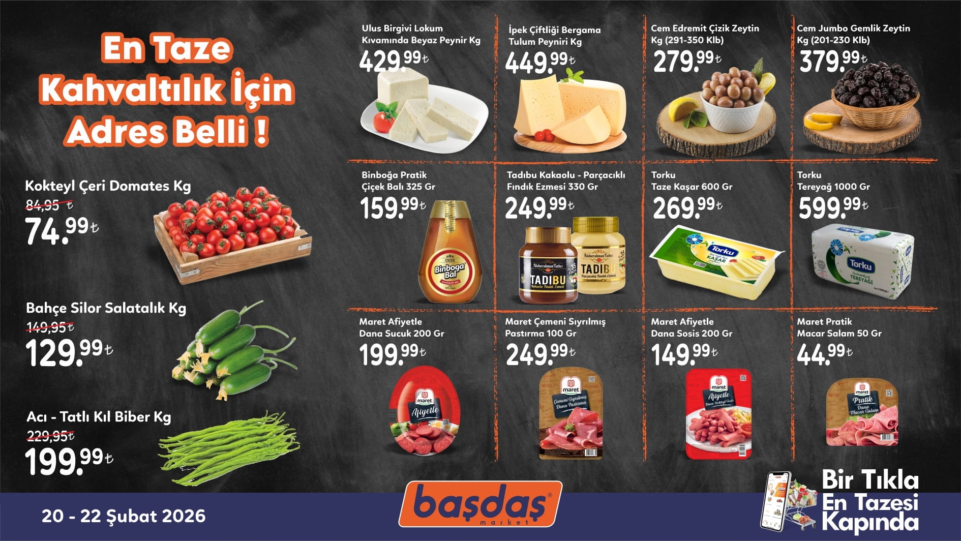 En Taze Kahvaltılık İçin Adres Belli!