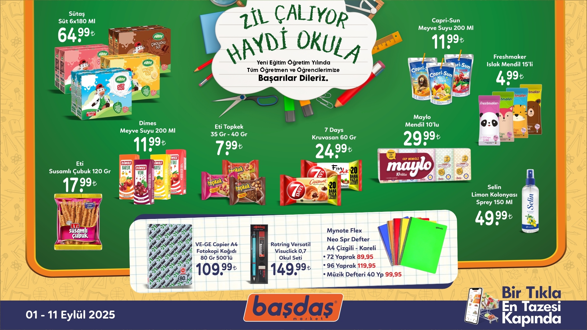 Zil Çalıyor Haydi Okula