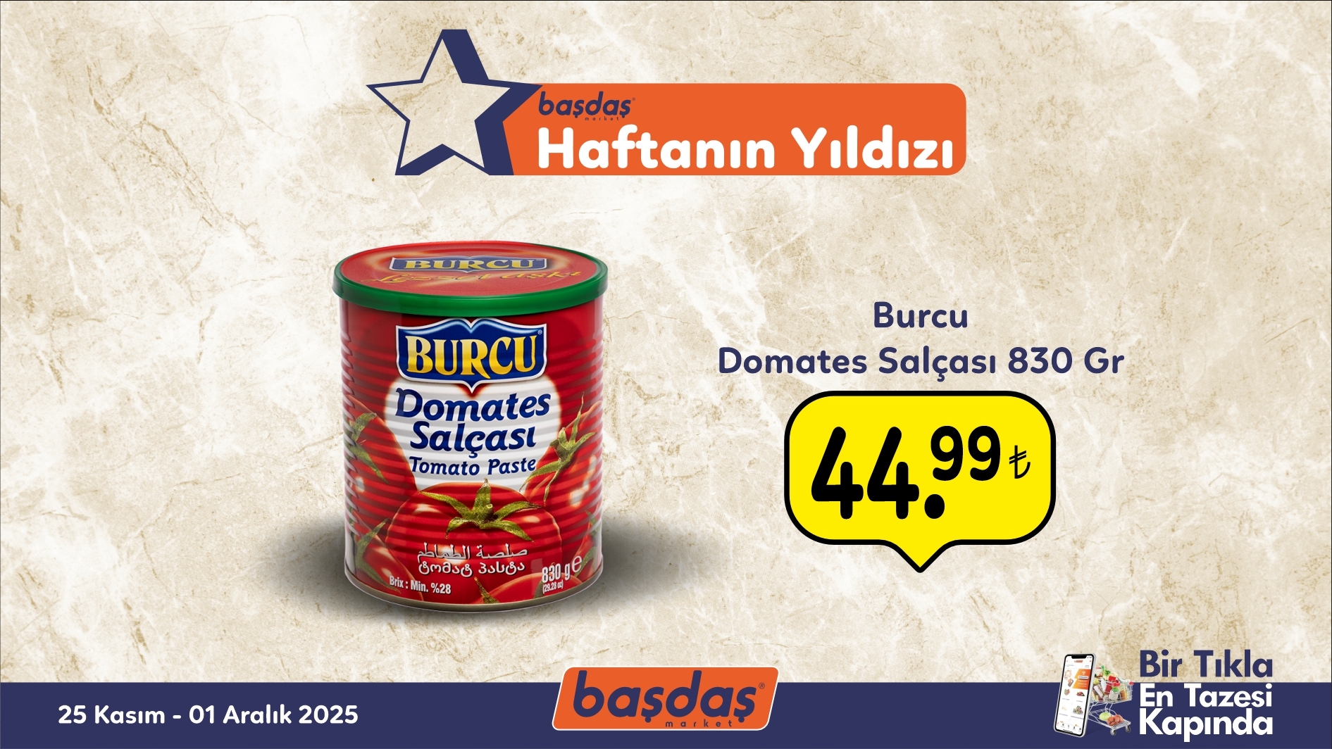 Başdaş Haftanın Yıldızı