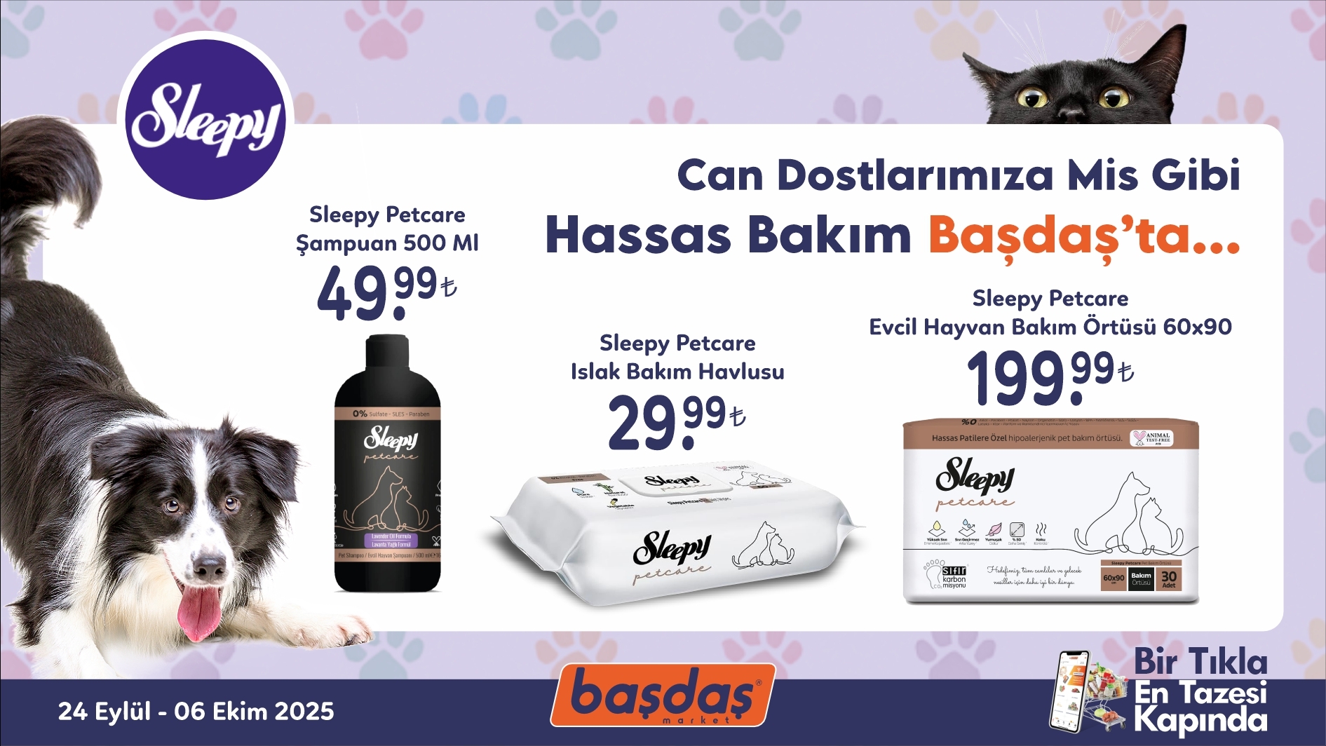 Can Dostlarımıza Mis Gibi Hassas Bakım Başdaş'ta...