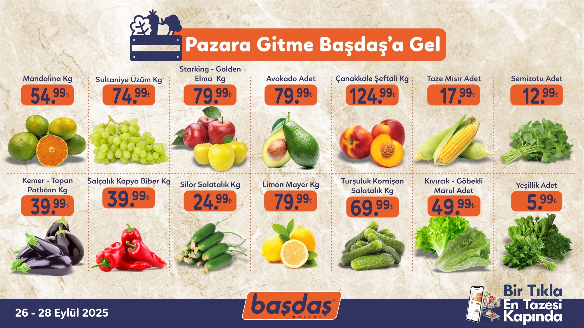 Pazara Gitme, Başdaş'a Gel!