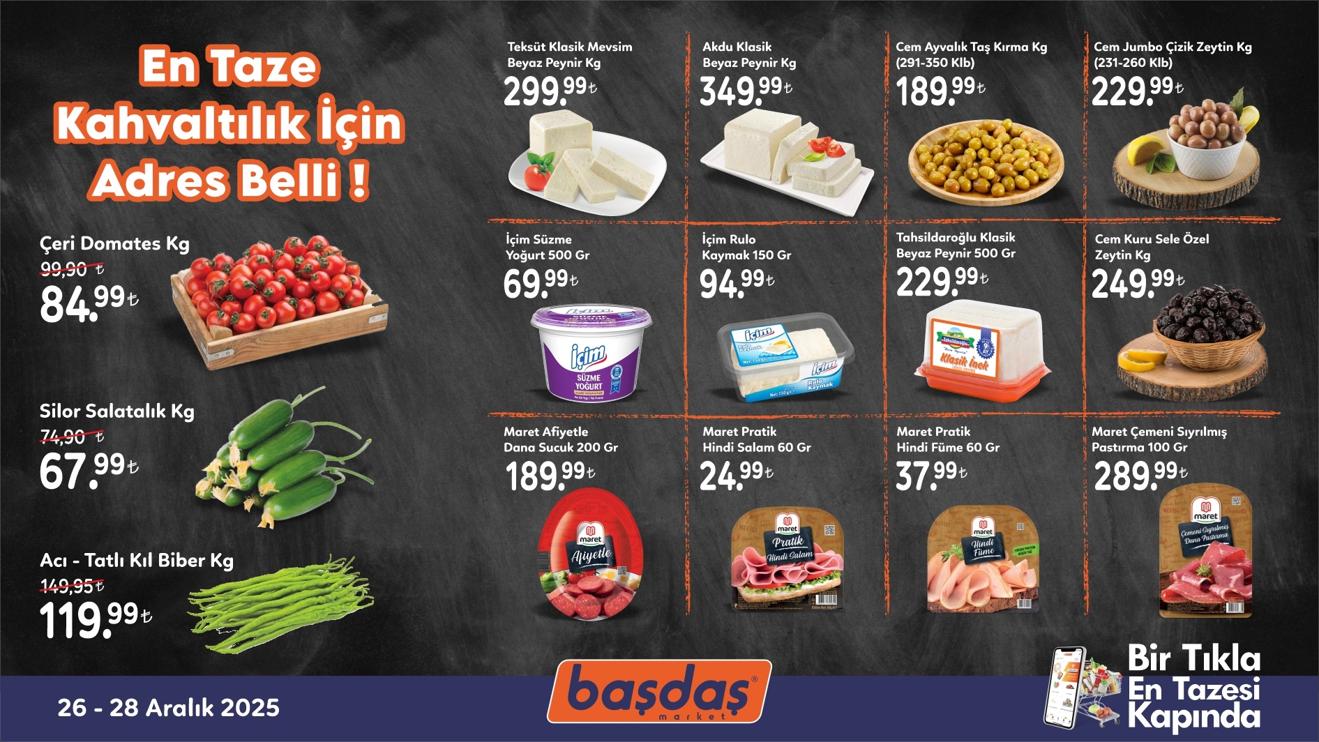 En Taze Kahvaltılık İçin Adres Belli!