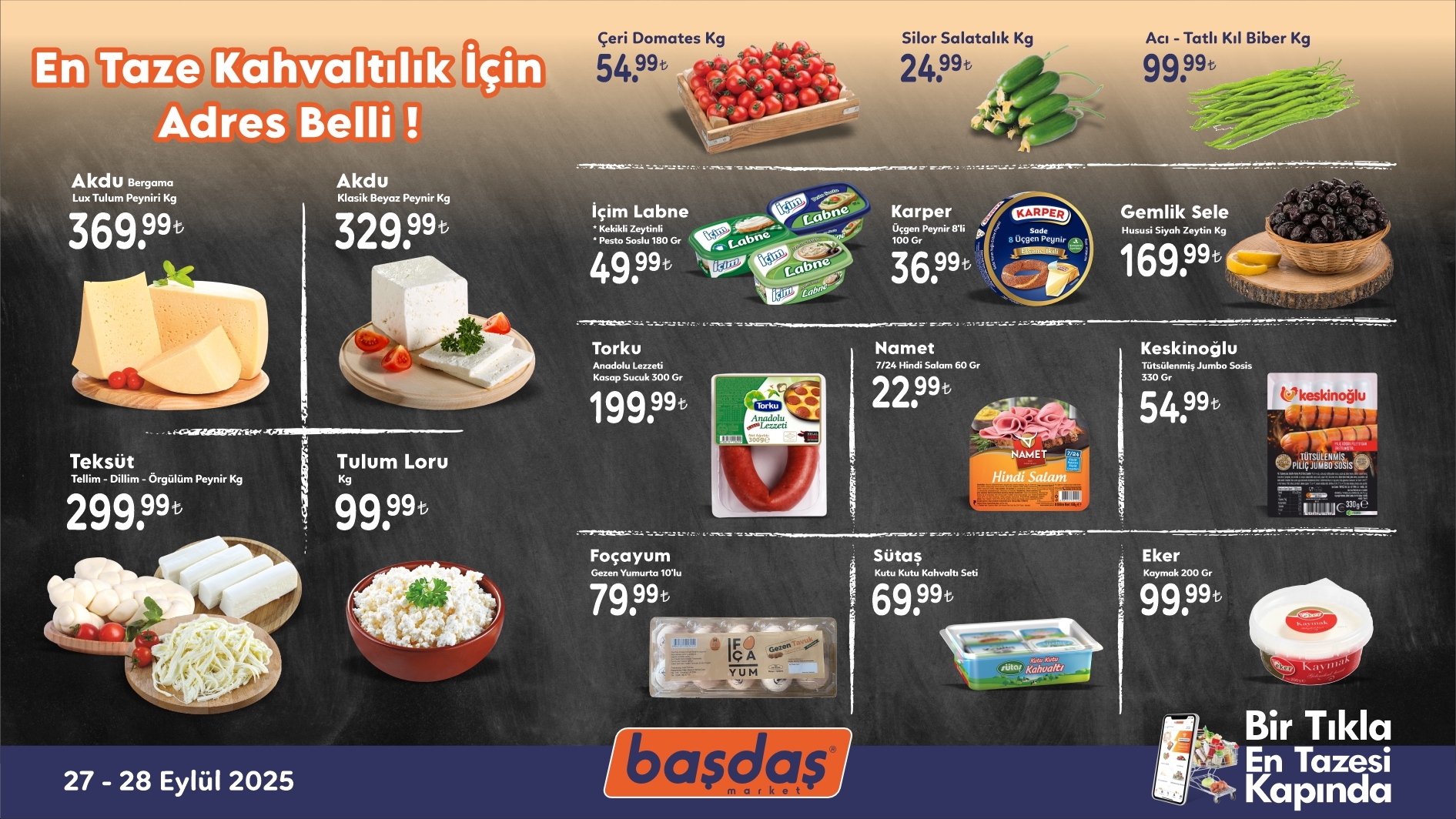 En Taze Kahvaltılık İçin Adres Belli!