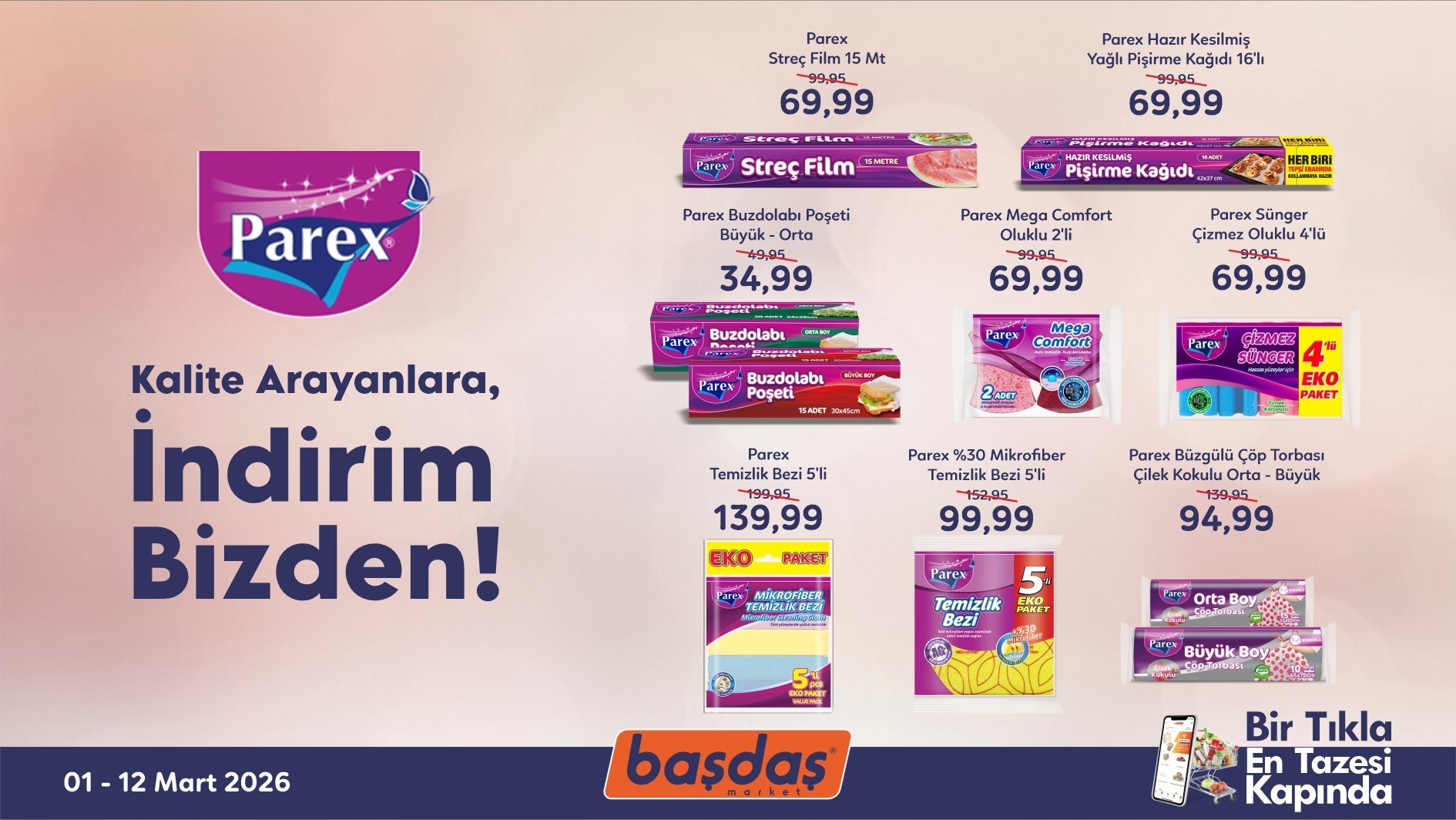 Parex, Kalite Arayanlara İndirim Bizden...