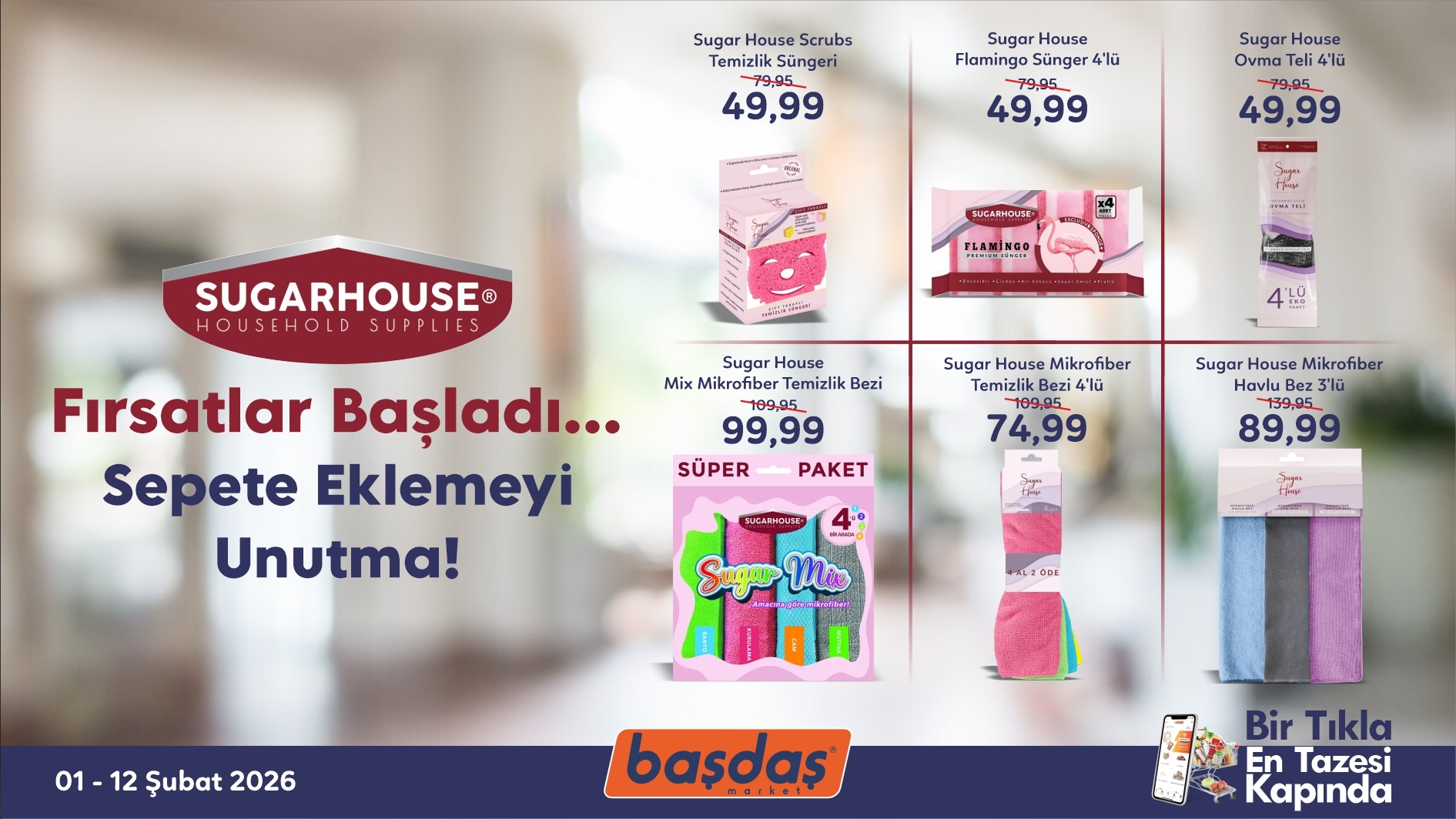 Sugar House, Fırsatlar Başladı, Sepete Eklemeyi Unutma!