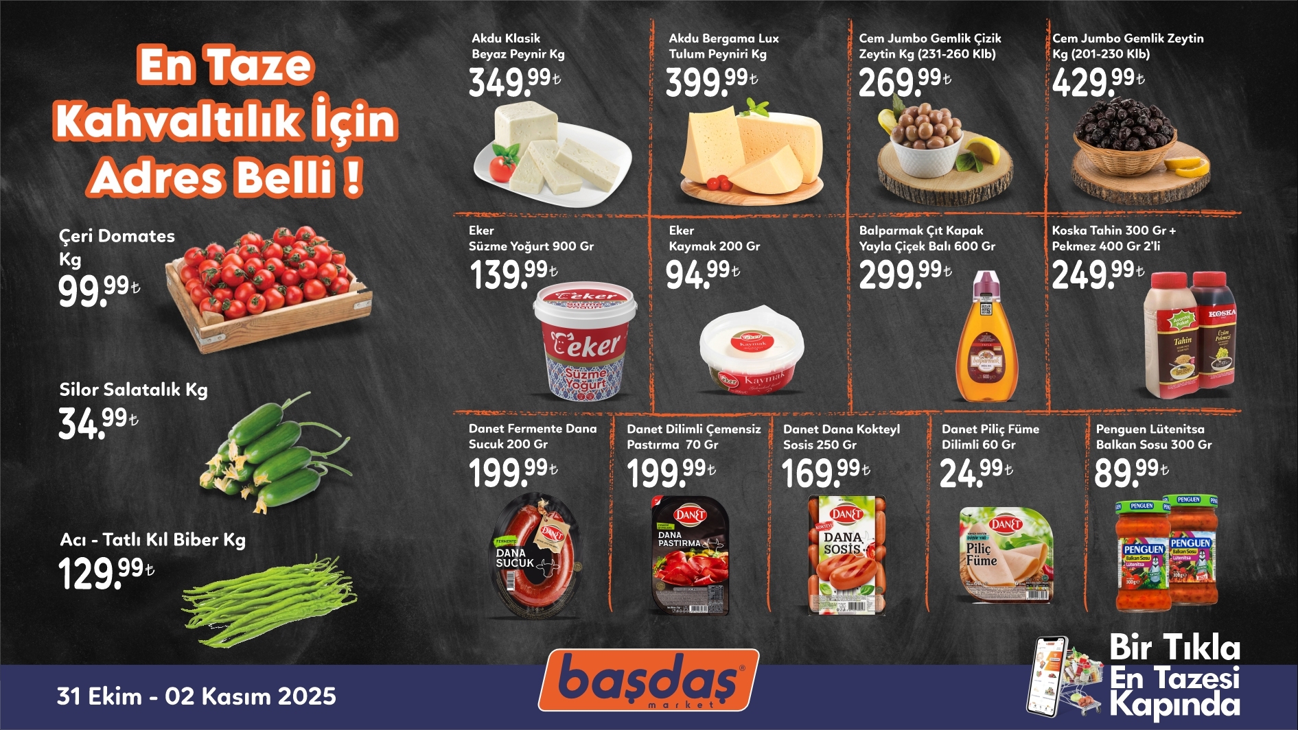 En Taze Kahvaltılık İçin Adres Belli..