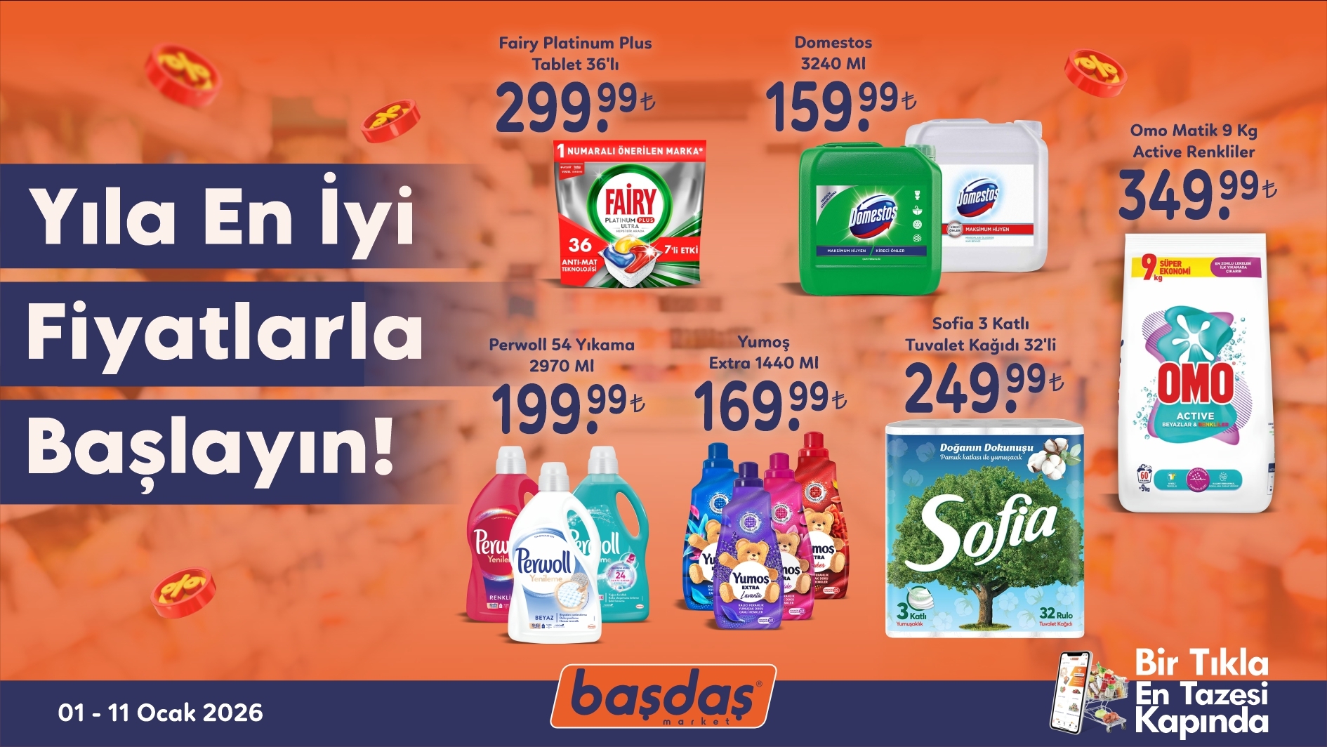 Yıla En İyi Fiyatlarla Başlayın