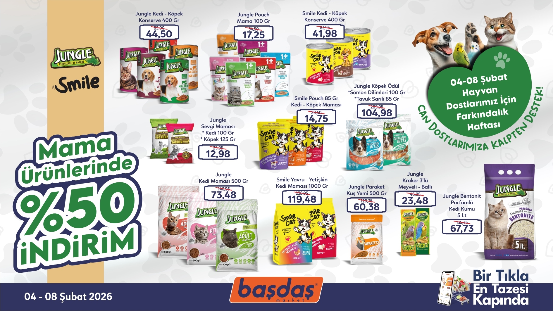 Mama Ürünlerinde %50 İndirim