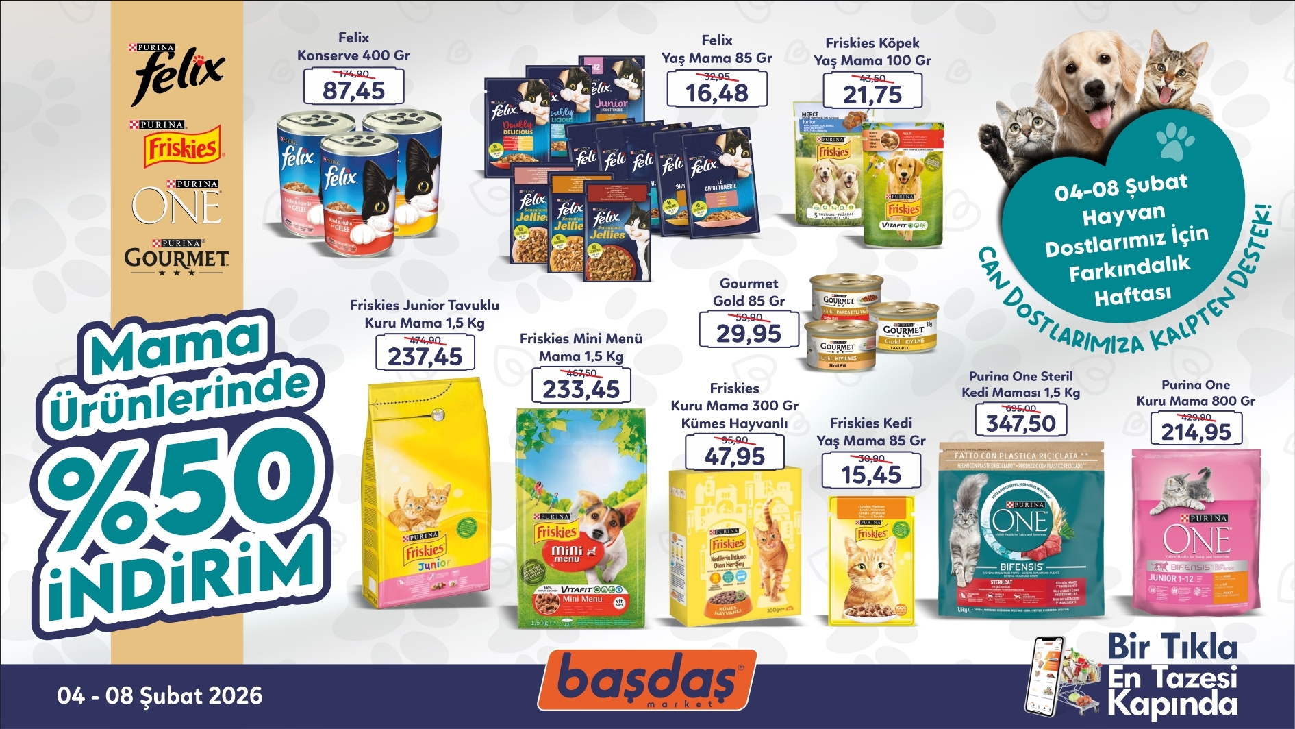 Mama Ürünlerinde %50 İndirim