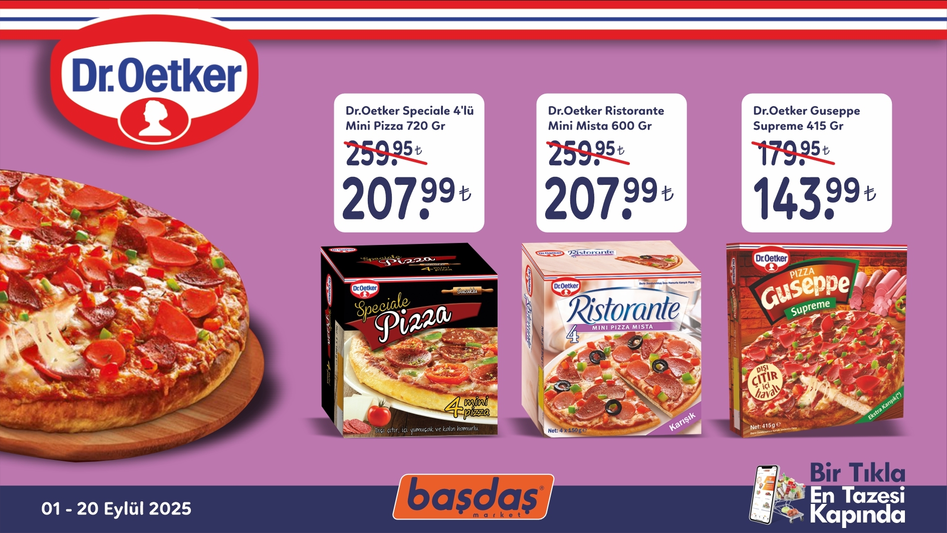 Dr.Oetker Ürünlerinde Kaçmaz Fiyatlar	
