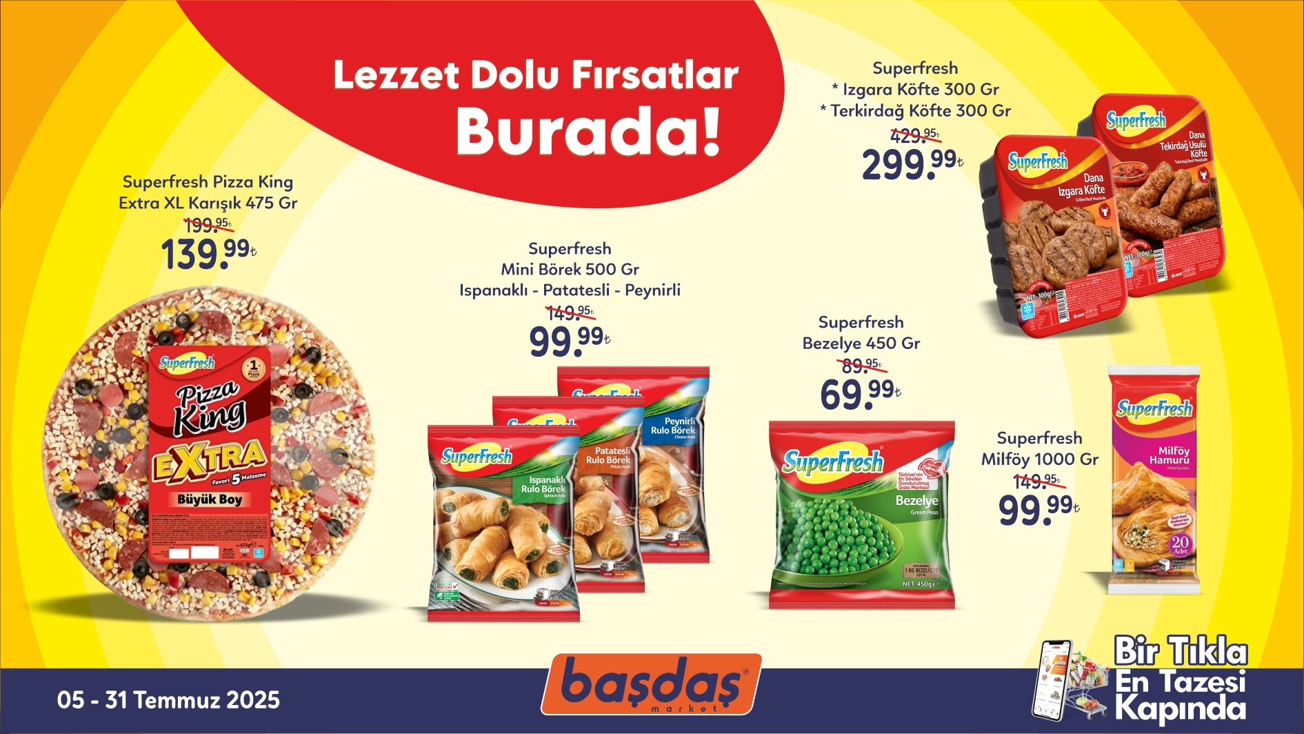 Superfresh Ürünlerinde Kaçırılmayacak Fiyatlar