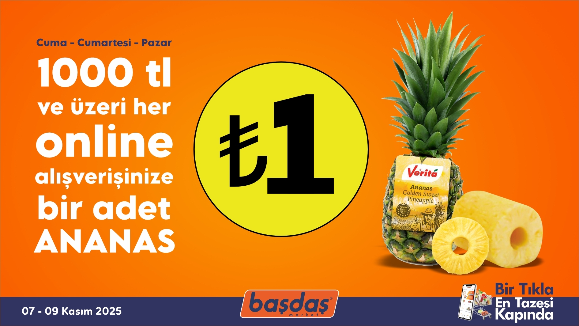 Online Özel Ananas 1 TL
