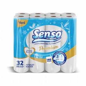 Senso Premium 3 Katlı Tuvalet Kağıdı 32 li - - Başdaş Online